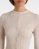 Gucci Gucci Lace-trimmed wool cardigan - 3