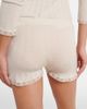 Gucci Gucci Lace-trimmed wool micro shorts - 4