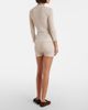 Gucci Gucci Lace-trimmed wool micro shorts - 5