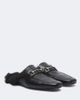 Gucci Gucci Larindo Horsebit shearling-lined leather mules - 1