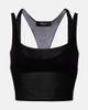 Gucci Gucci Layered semi-sheer crÃªpe jersey top - 1