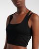Gucci Gucci Layered semi-sheer crÃªpe jersey top - 3