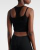 Gucci Gucci Layered semi-sheer crÃªpe jersey top - 4