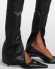 Gucci Gucci Leather skinny pants - 4