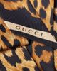 Gucci Gucci Leopard-print silk twill scarf - 4