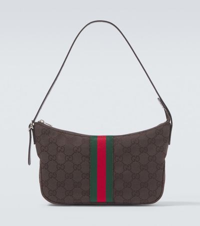 Gucci Gucci Lunetta Small GG canvas crossbody bag