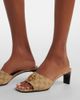 Gucci Gucci Marmont Double G GG canvas mules - 2