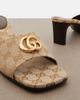 Gucci Gucci Marmont Double G GG canvas mules - 6