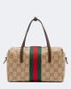 Gucci Gucci Mini GG canvas top-handle bag - 1