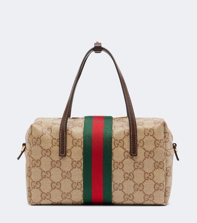 Gucci Gucci Mini GG canvas top-handle bag