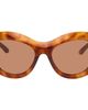 Gucci Gucci Orange Round Frame Sunglasses - 1