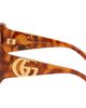 Gucci Gucci Orange Round Frame Sunglasses - 3