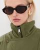 Gucci Gucci Oval Sunglasses Havana-Havana-Brown One - 3