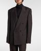 Gucci Gucci Pinstripe wool and mohair blazer - 2