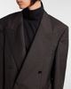 Gucci Gucci Pinstripe wool and mohair blazer - 3