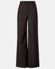 Gucci Gucci Pinstripe wool and mohair wide-leg pants - 1
