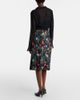 Gucci Gucci Pleated floral silk midi skirt - 6