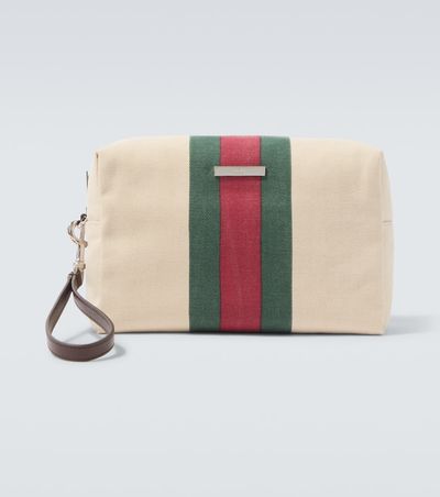 Gucci Gucci Positano Small canvas pouch