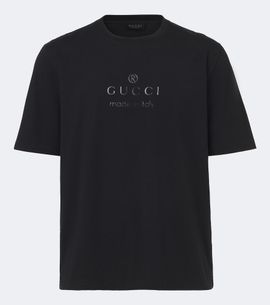 Gucci Gucci Printed cotton-blend jersey T-shirt