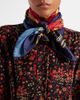 Gucci Gucci Printed reversible silk twill scarf - 2