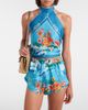 Gucci Gucci Printed silk twill shorts - 2
