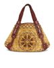 gucci Gucci Raffia Pelham Embroidered Hobo Bag - 1