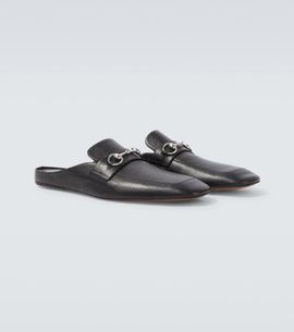 Gucci Gucci Ragazzo leather mules