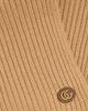 Gucci Gucci Ribbed-knit wool and cashmere scarf - 4