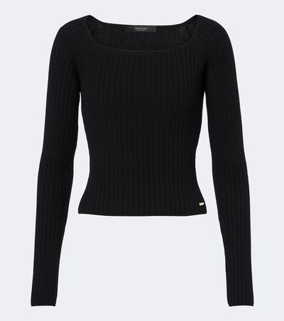 Gucci Gucci Ribbed-knit wool and cashmere sweater