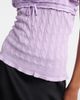 Gucci Gucci Ruffled cable-knit top - 4