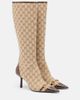 Gucci Gucci Savoy GG canvas knee-high boots - 1