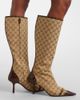 Gucci Gucci Savoy GG canvas knee-high boots - 2