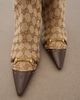 Gucci Gucci Savoy GG canvas knee-high boots - 6
