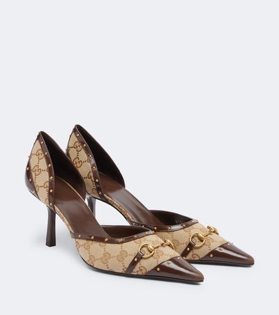 Gucci Gucci Savoy GG canvas pumps
