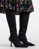 Gucci Gucci Savoy Horsebit GG canvas knee-high boots - 2