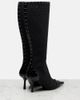 Gucci Gucci Savoy Horsebit GG canvas knee-high boots - 3