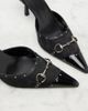 Gucci Gucci Savoy Horsebit GG canvas pumps - 6