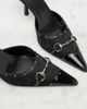 Gucci Gucci Savoy Horsebit GG canvas pumps - 7
