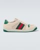 Gucci Gucci Screener leather-trimmed sneakers - 5