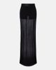 Gucci Gucci Semi-sheer crÃªpe maxi skirt - 1