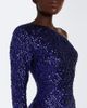 Gucci Gucci Sequined one-shoulder silk gown - 3
