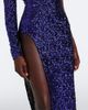 Gucci Gucci Sequined one-shoulder silk gown - 4