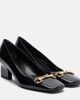 Gucci Gucci Signora 55 Horsebit leather pumps - 1