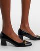 Gucci Gucci Signora 55 Horsebit leather pumps - 2