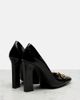 Gucci Gucci Signora Horsebit 120 patent leather pumps - 3