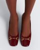 Gucci Gucci Signora Horsebit patent leather pumps - 3