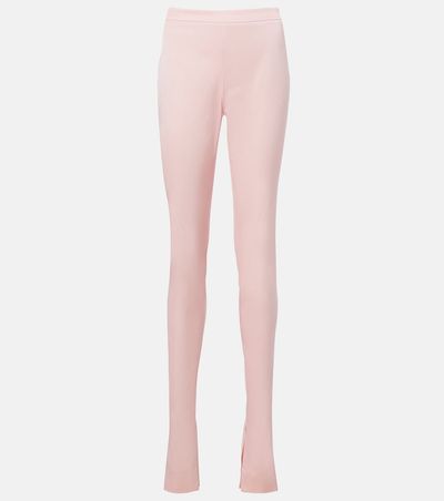 Gucci Gucci Silk-blend faille leggings