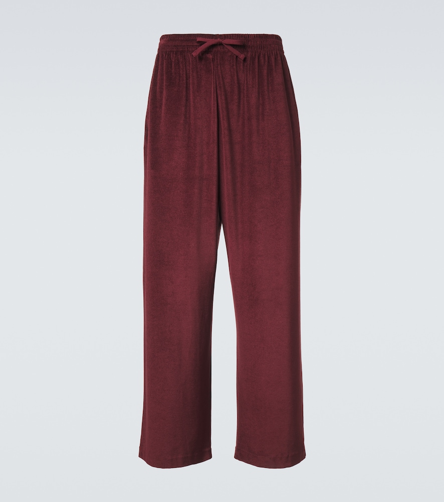Gucci Gucci Silk-blend jersey sweatpants