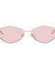 Gucci Gucci Silver Directional Sunglasses - 1