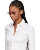 Gucci Gucci Silver Directional Sunglasses - 4